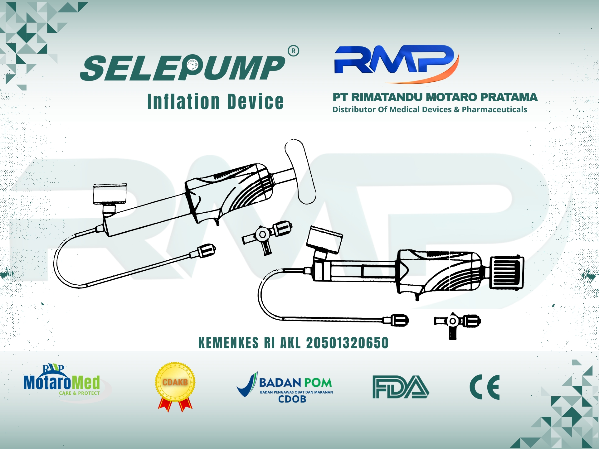 Selepump Inflation Device