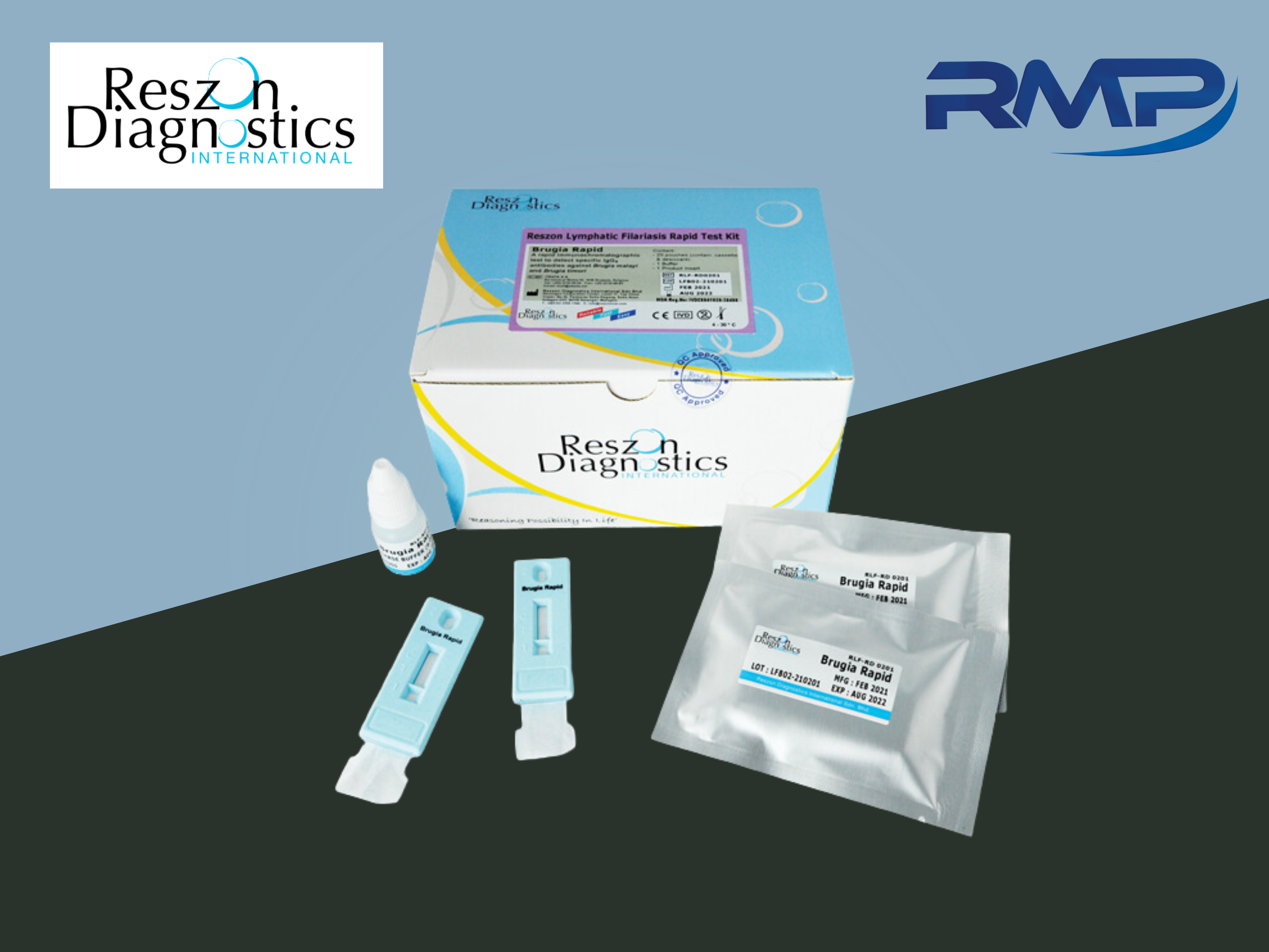 Reszon Lymphatic Filariasis Rapid Test Kit – Brugia Rapid