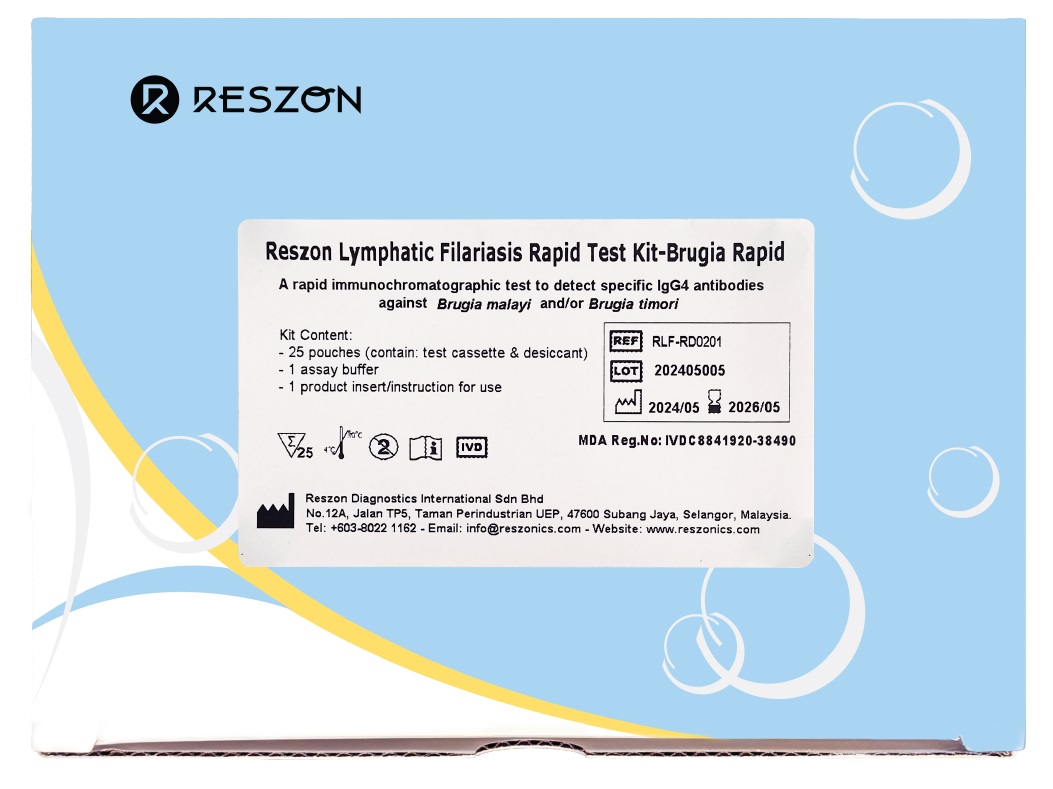 Reszon Lymphatic Filariasis Rapid Test Kit – Brugia Rapid